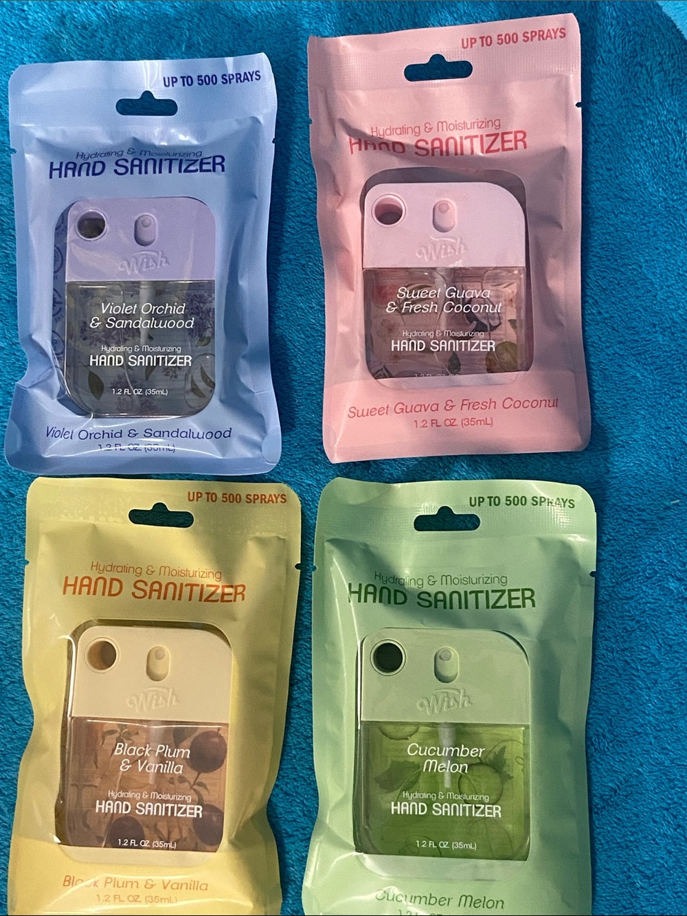 Wish…Hand Sanitizers.